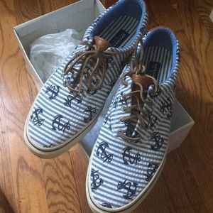 Men’s Top Sider Striper CVO Seersucker